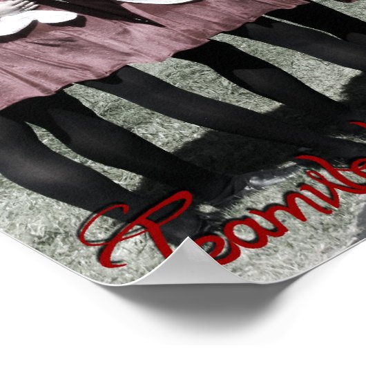 Tanzteam Print Poster (Ecke)