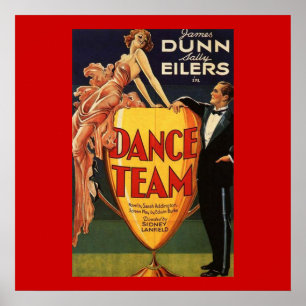 Tanzteam Vintag Movie Poster 1932