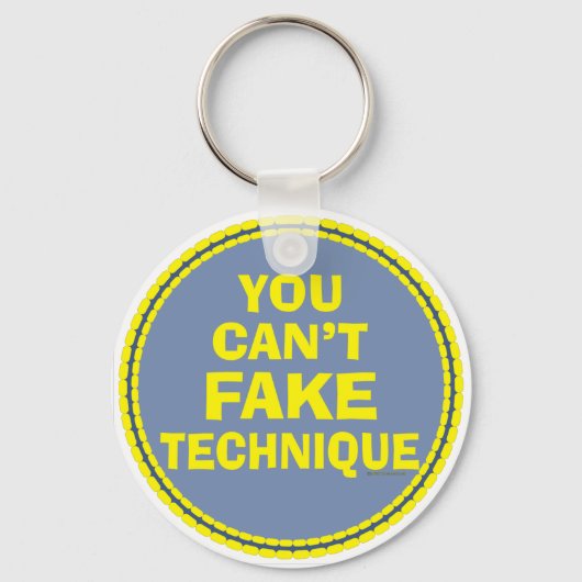 Tanztechniker Fake IT-Tanzklasse Schlüsselanhänger (Vorderseite)