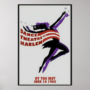 Tanztheater von Harlem 1985 Promo Poster Pint 1
