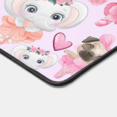 Tanztiere Schreibtischunterlage (Ecke)