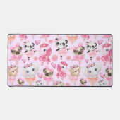 Tanztiere Schreibtischunterlage (Vorderseite)