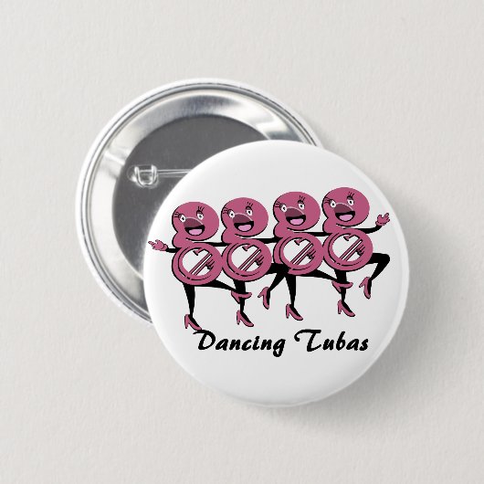 Tanztubas/Rosa Button (Vorne & Hinten)