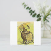Tanzturtles Postkarte (Stehend Vorderseite)