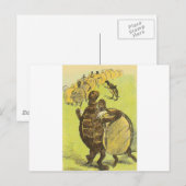 Tanzturtles Postkarte (Vorne/Hinten)