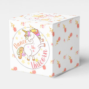 TanzUnicornShine wie ein Stern-personalisiertes Geschenkschachtel
