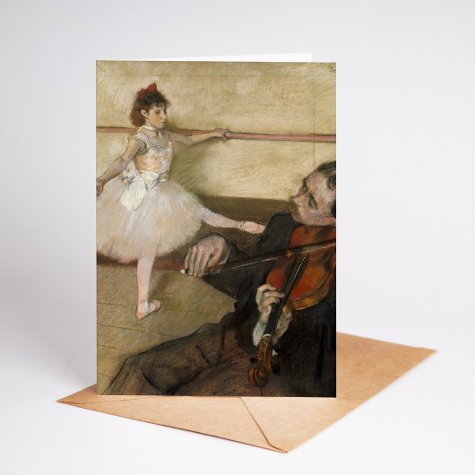 Tanzunterricht | Edgar Degas Karte