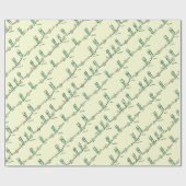 Tanzunterricht Geschenkpapier (Gelb) (Flach)