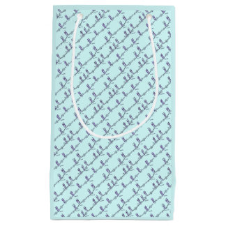 Tanzunterricht Geschenktasche (Blau) Kleine Geschenktüte