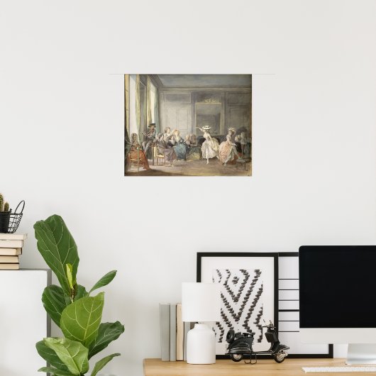 Tanzunterricht Poster (Heimbüro)