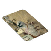 Tanzunterricht von Edgar Degas Magnet (Rechte Seite)