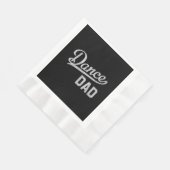 Tanzvater Stolz Tänzer Vater Serviette (Ecke)