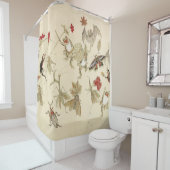 Tanzwald von Fröschen von Kawanabe Kyosai 1879 Duschvorhang (Beispiel)