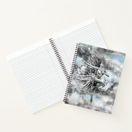 Tanzweibchen Notizblock (Innenseite)