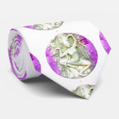 Tanzyoginis lila krawatte (Gerollt)