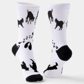 Tanzziegen und HoofPrints Socken (Gewinkelt)