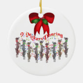 Tanzziegen Weihnachtsschmuck (Hinten)