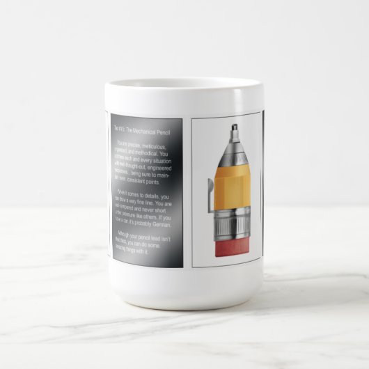 Tao #10 - Der mechanische Bleistift Kaffeetasse (Mittel)