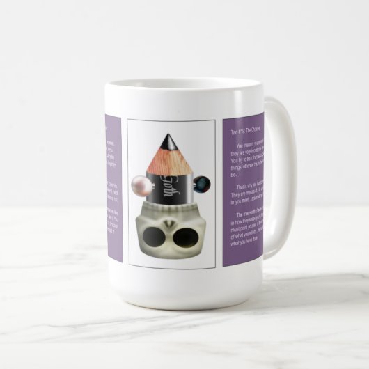 Tao # 19 - das Chotzke Stubbie Kaffeetasse (VorderseiteRechts)