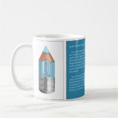 Tao #2 - Das Nicht-Foto Blau Kaffeetasse (Links)