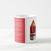 Tao #3 - Das rote markierenStubbie Kaffeetasse (Mittel)