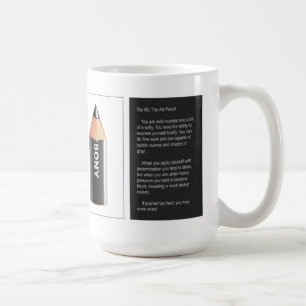 Tao #9 - Der Kunst-Bleistift Kaffeetasse