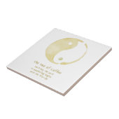 Tao aus Kaffeetasse Fliese (Seite)