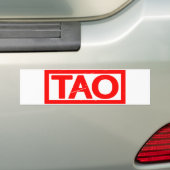 Tao Briefmarke Autoaufkleber (Auf Auto)
