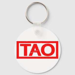Tao Briefmarke Schlüsselanhänger
