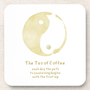 Tao des Kaffeecos ters Untersetzer