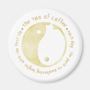 Tao des Kaffees Magnet