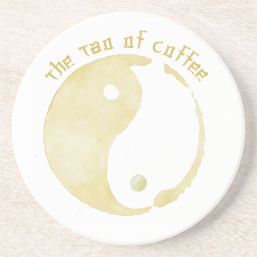 Tao des Kaffees Untersetzer (Vorne)