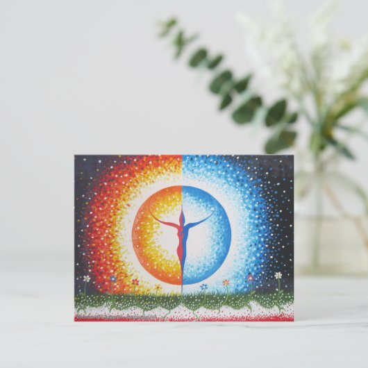 Tao-Erfahrung Postkarte (Stehend Vorderseite)