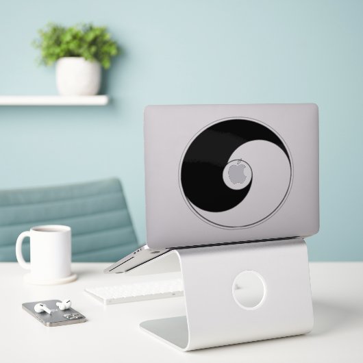 Tao Hotu Aufkleber (Laptop auf Schreibtisch)