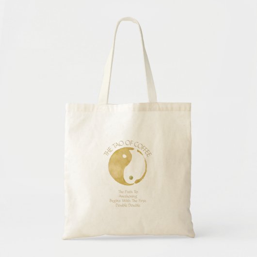 Tao of Coffee Tote Bag Tragetasche (Vorne)