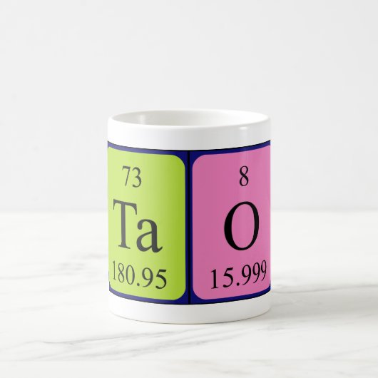 Tao Periodenname Tasse (Mittel)