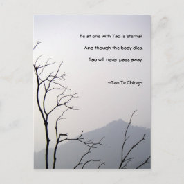 Tao Te Ching No.1/ Postcard Postkarte