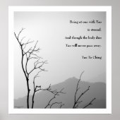 Tao Te Ching No.1 / Poster (Vorne)