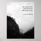 Tao Te Ching No.2/ Poster (Vorne)