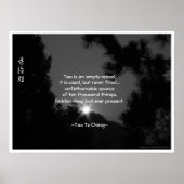 Tao Te Ching No.3/ Poster (Vorne)