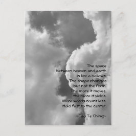 Tao Te Ching No.4/ Postcard Postkarte