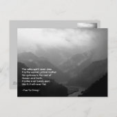 Tao Te Ching No.6/ Postcard Postkarte (Vorne/Hinten)