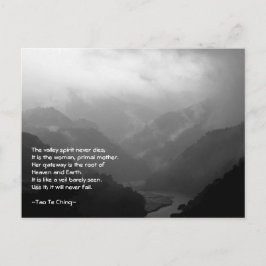 Tao Te Ching No.6/ Postcard Postkarte