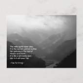 Tao Te Ching No.6/ Postcard Postkarte (Vorderseite)