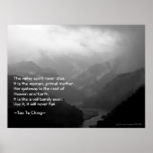 Tao Te Ching No.6/ Poster (Vorne)
