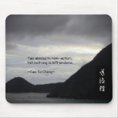 Tao Te Ching No.7/ Mousepad (Vorne)