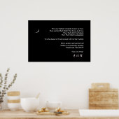 Tao Te Ching No.8 Poster (Küche)