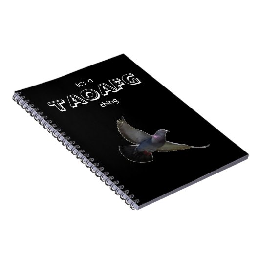 TAOAFG Tauben-Zeitschrift Notizblock (Rechte Seite)