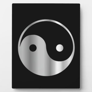Taoismus- Daoismus- Ying und Yang-religiöse Ikone Fotoplatte