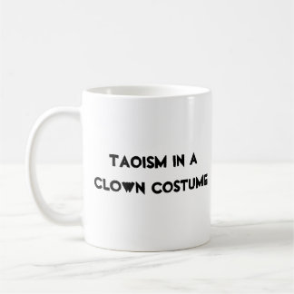 Taoismus in einer Clownkostüm-Tasse Kaffeetasse